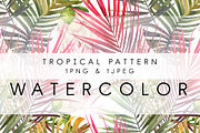 Seamless tropical pattern