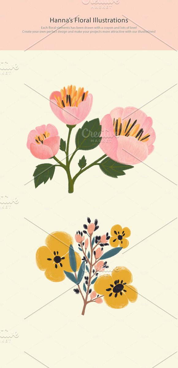 FLORA DESIGN in Illustrations - product preview 1