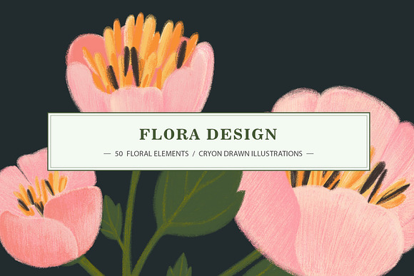 FLORA DESIGN in Illustrations - product preview 3
