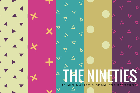 The Nineties in Patterns - product preview 2