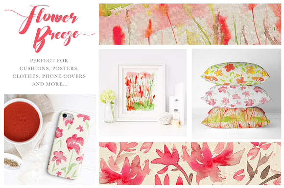 Flower Breeze - Seamless Patterns in Patterns - product preview 2