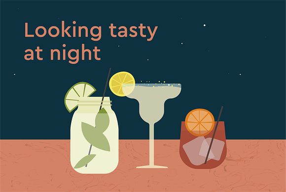 Cocktail Icon set in Graphics - product preview 2