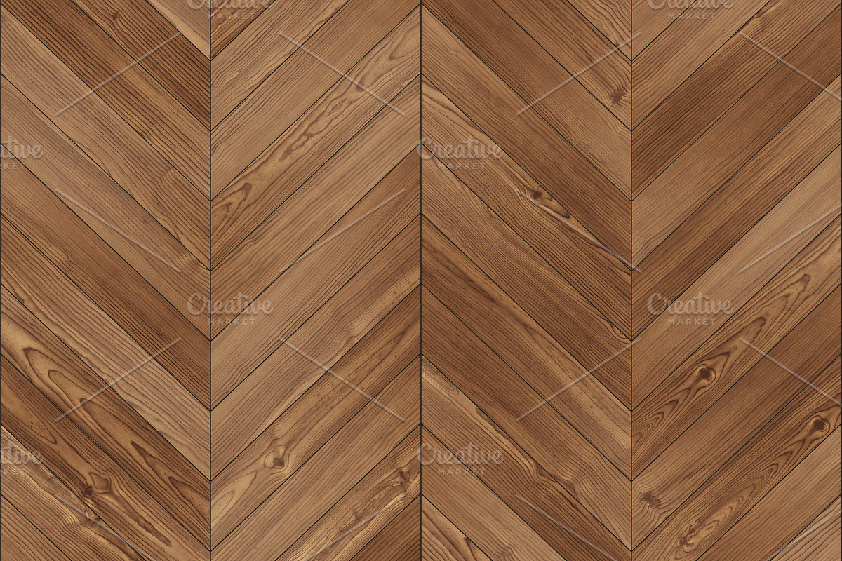 Seamless brown parquet texture in Textures - product preview 8