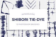 Shibori Digital Tie-Dye Brushes Vol1