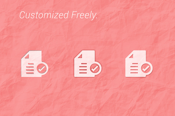 Office & Stationary Filled Icon in Contact Icons - product preview 5
