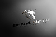 Buffalo Logo - Vector & Mock-Up