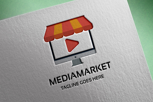 Media Market Logo in Logo Templates - product preview 4