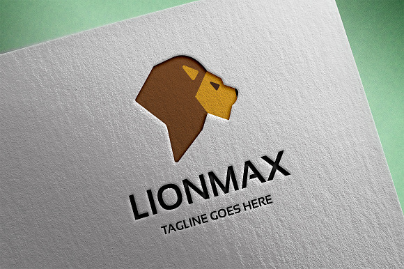 Lionmax Logo in Logo Templates - product preview 4