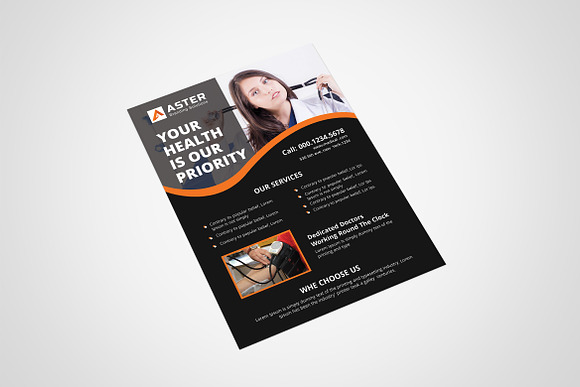 Medical Flyer Template in Flyer Templates - product preview 1