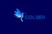 Colibry or Humming Bird Logo