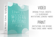 Complete Modern Wedding Pack