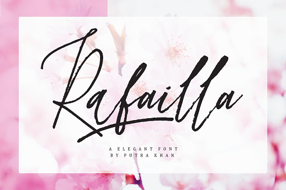 Rafailla Brush in Script Fonts - product preview 10