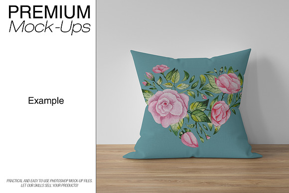 Throw Pillow Set in Product Mockups - product preview 11