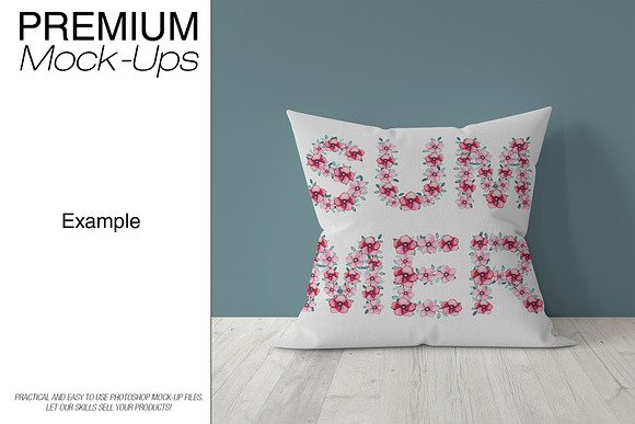 Throw Pillow Set in Product Mockups - product preview 13