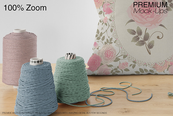 Throw Pillow Set in Product Mockups - product preview 15