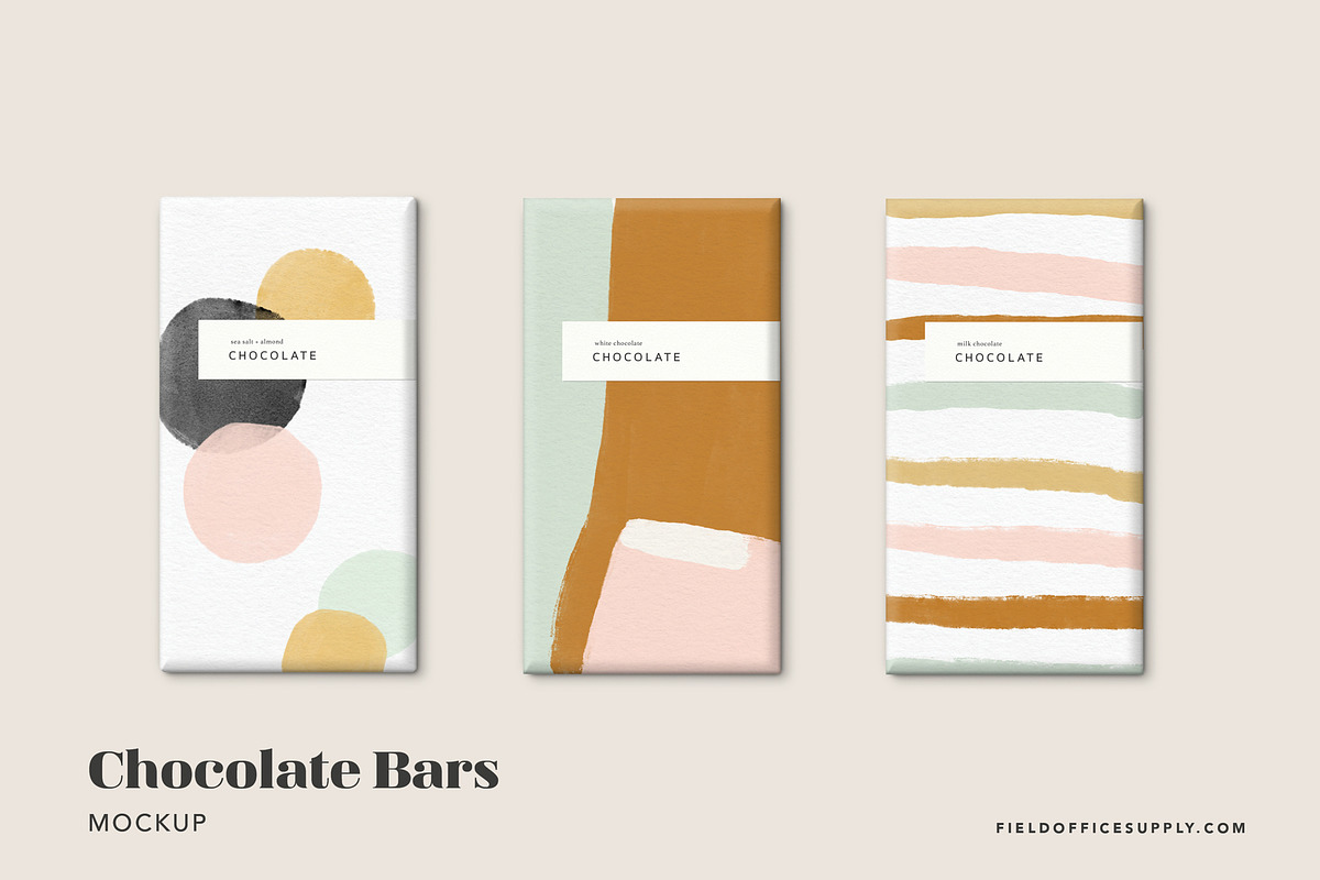 Chocolate Bar Mockup Bundle in Product Mockups - product preview 8