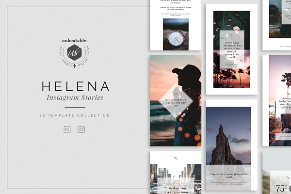 Helena Instagram Stories