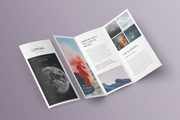 LUMINA Trifold Brochure in Brochure Templates - product preview 5