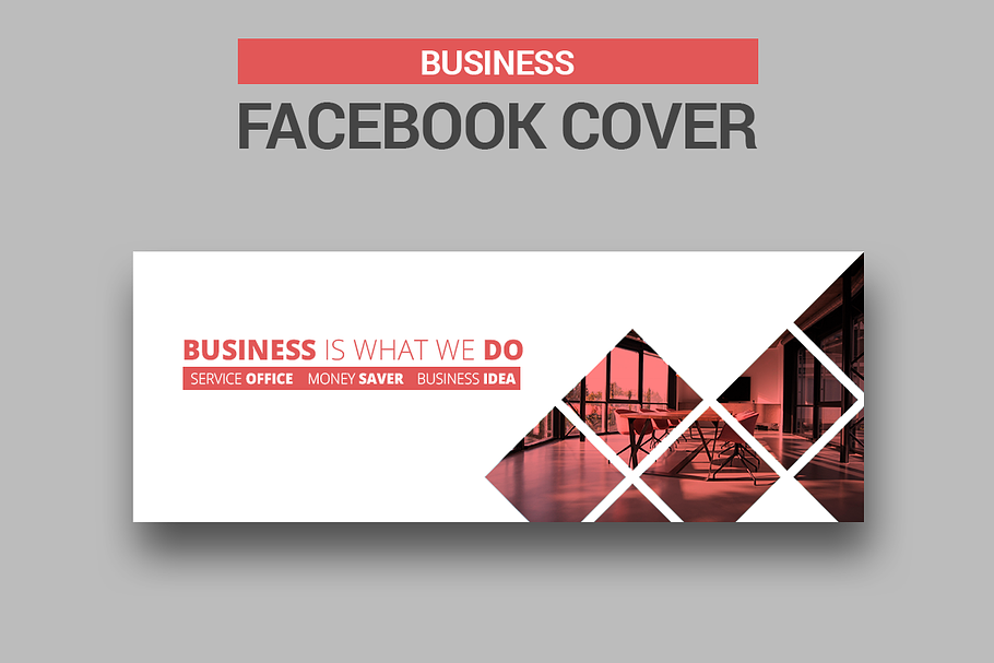 Business Facebook Timeline Cover in Facebook Templates - product preview 8