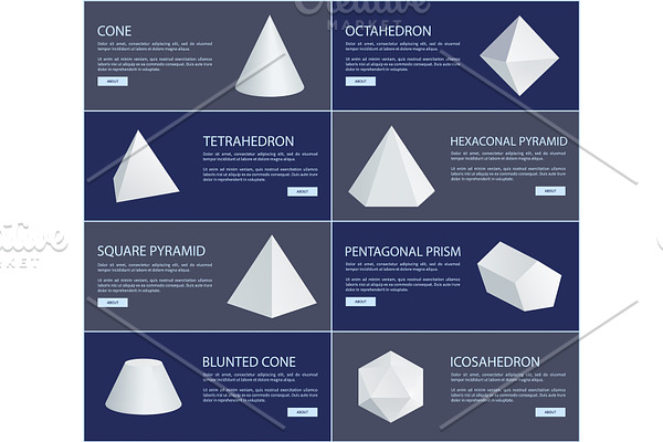 Octahedron and Tetrahedron White
