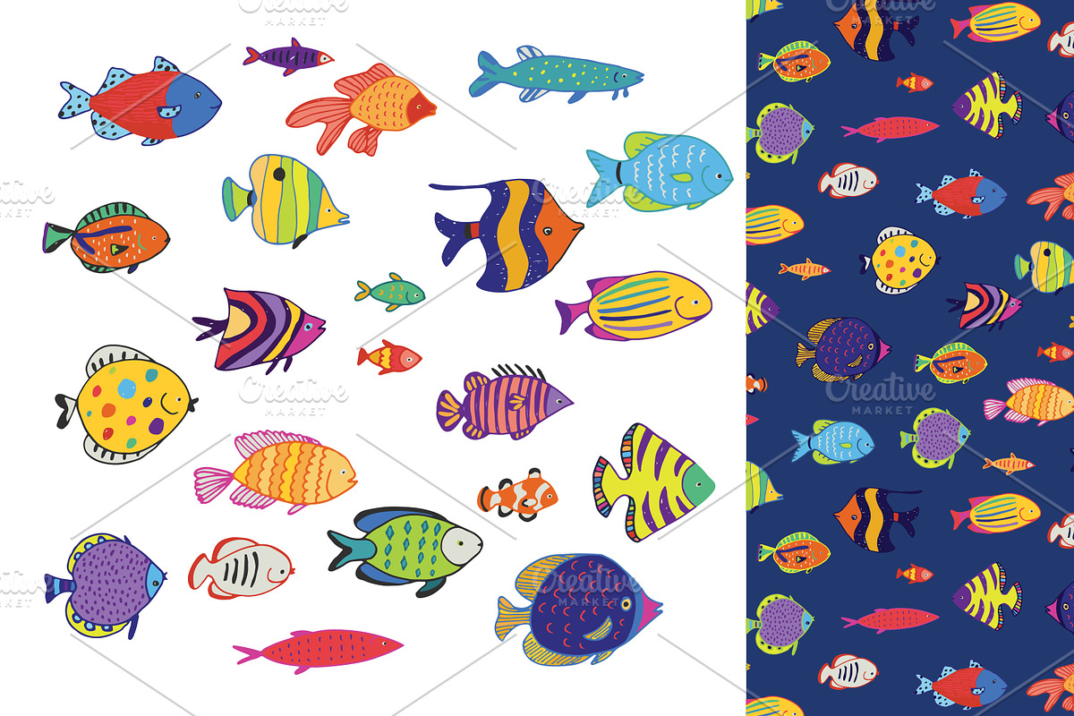 Fish Fish in Patterns - product preview 8