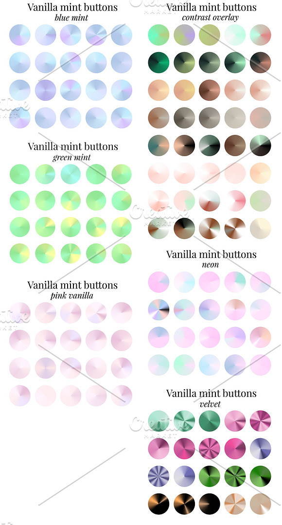 140 gradients and more - vanilla in Photoshop Gradients - product preview 3