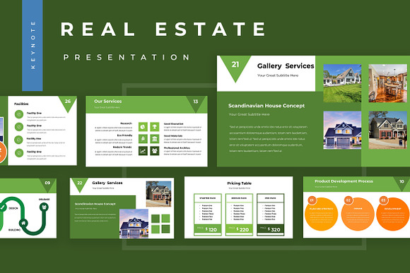 Realestate Keynote Presentation  in Keynote Templates - product preview 3