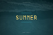 Summer Display Font family -70%