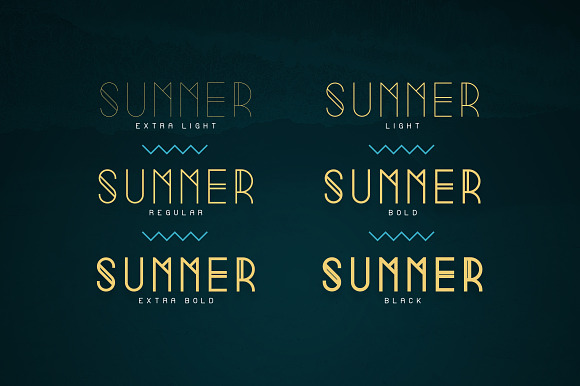 Summer Display Font family -70% in Display Fonts - product preview 1