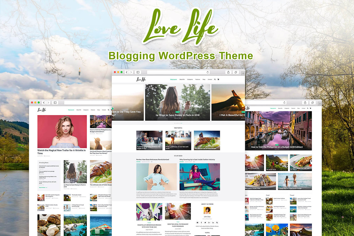 Love Life- Magazine & Lifestyle Blog in WordPress Blog Themes - product preview 8