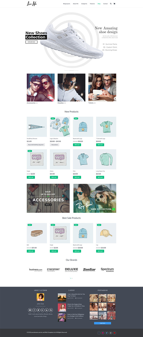 Love Life- Magazine & Lifestyle Blog in WordPress Blog Themes - product preview 6