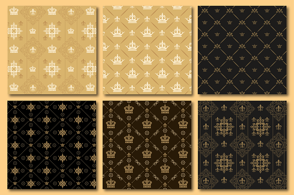 interior design, royal wallpaper in Patterns - product preview 3