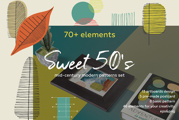 Hand drawn patterns bundle. in Patterns - product preview 12