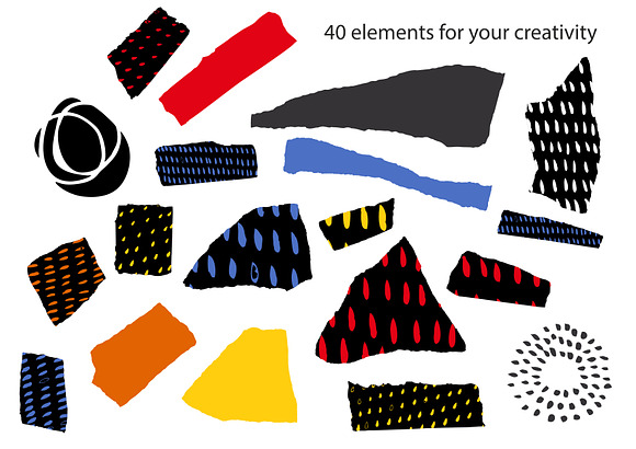 Hand drawn patterns bundle. in Patterns - product preview 27