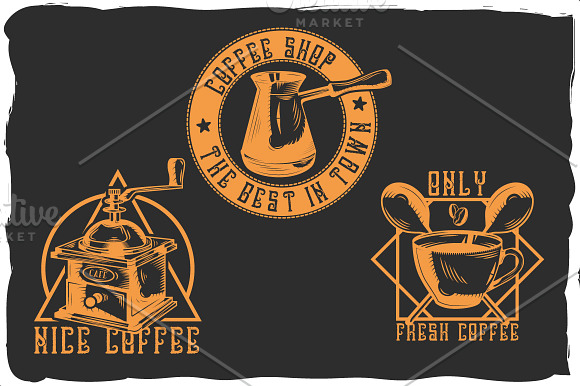 Handcrafted font "Raw Coffee" in Display Fonts - product preview 3