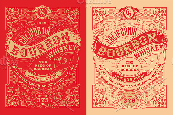 Whiskey Label Logo