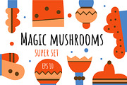 Magic mushrooms SUPER SET