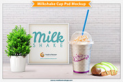 Milkshake Psd Mockup