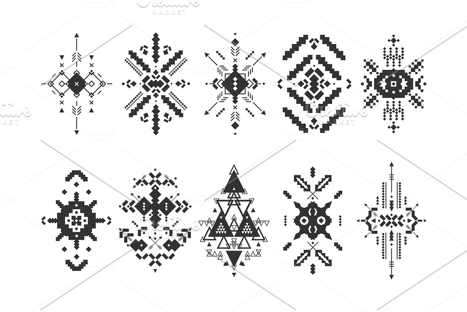 Tribal collection in Illustrations - product preview 8