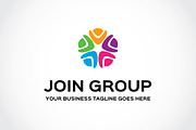 Join Group Logo Template