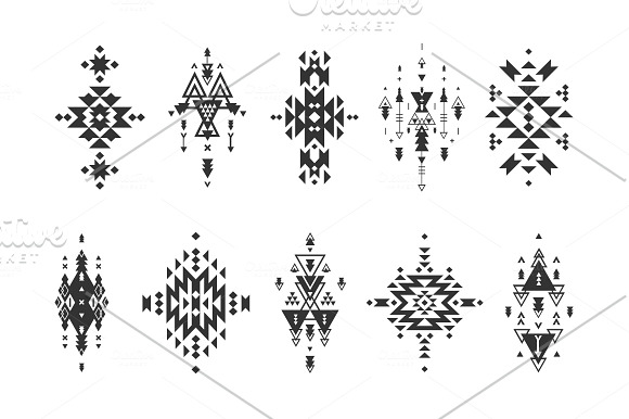 Tribal collection in Illustrations - product preview 1
