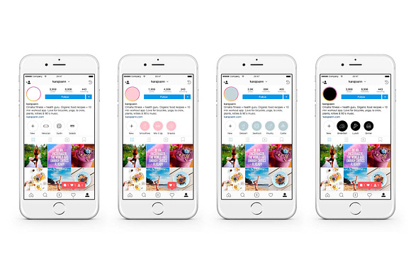 10 Food Instagram Stories Icons in Instagram Templates - product preview 4