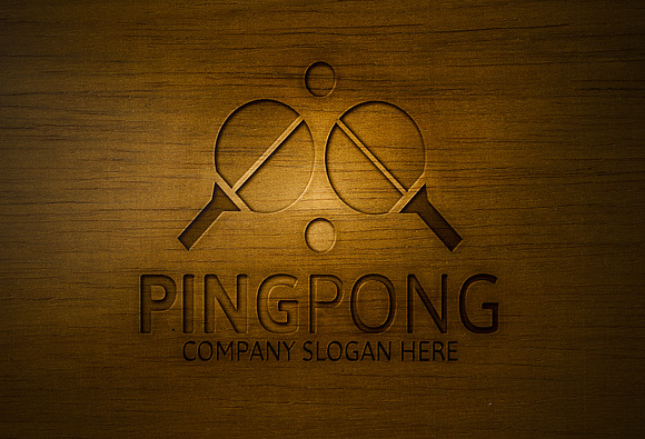 Ping Pong Logo in Logo Templates - product preview 2