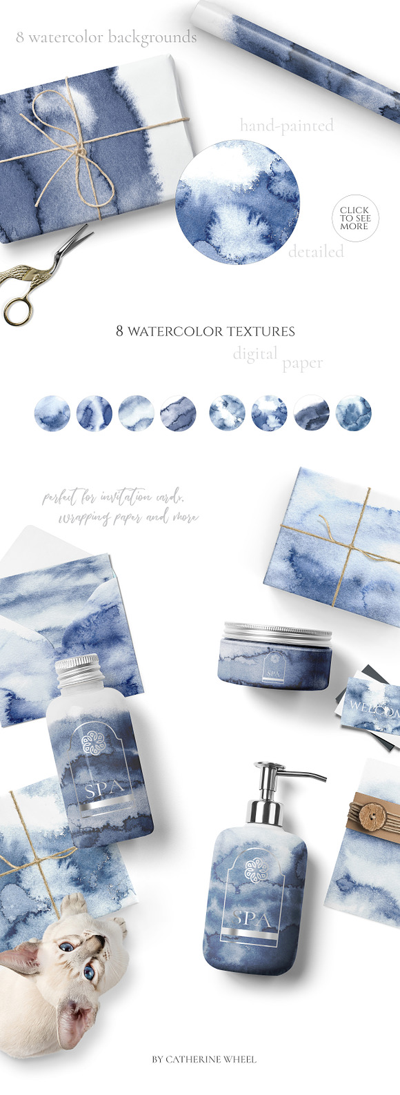14in1 Watercolor Texture Bundle SALE in Textures - product preview 6