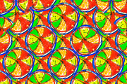 Colorful Hand Draw Geometric Seamles
