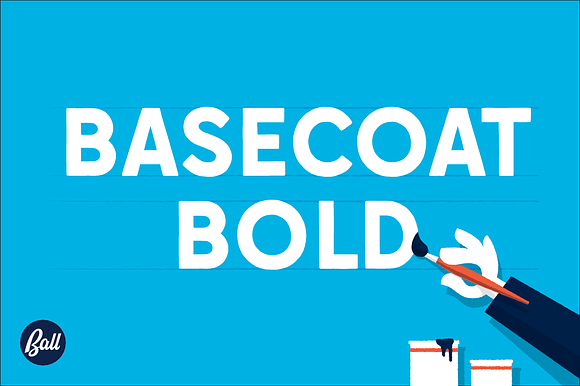 Basecoat Bold in Bold Fonts - product preview 5