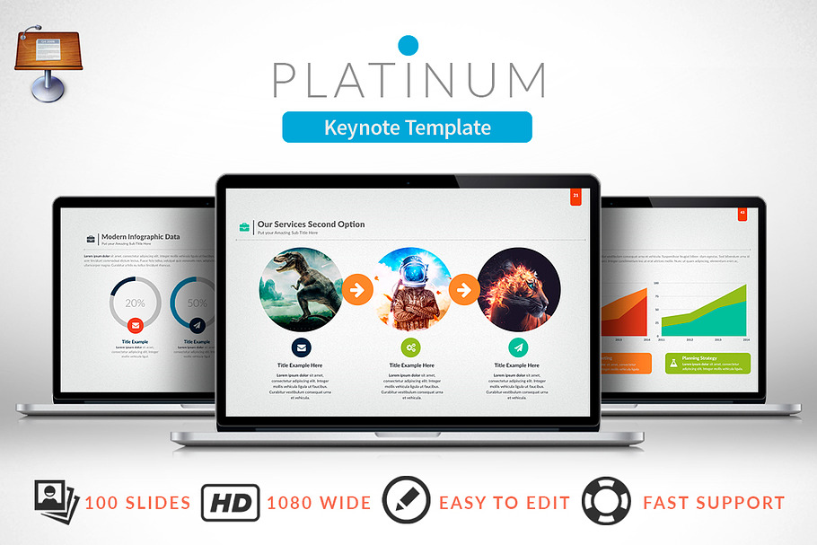 Platinum | Keynote Presentation in Keynote Templates - product preview 8