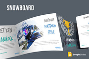 Snowboard Google Slides Template