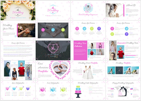 Wedding Google Slides Template in Google Slides Templates - product preview 1