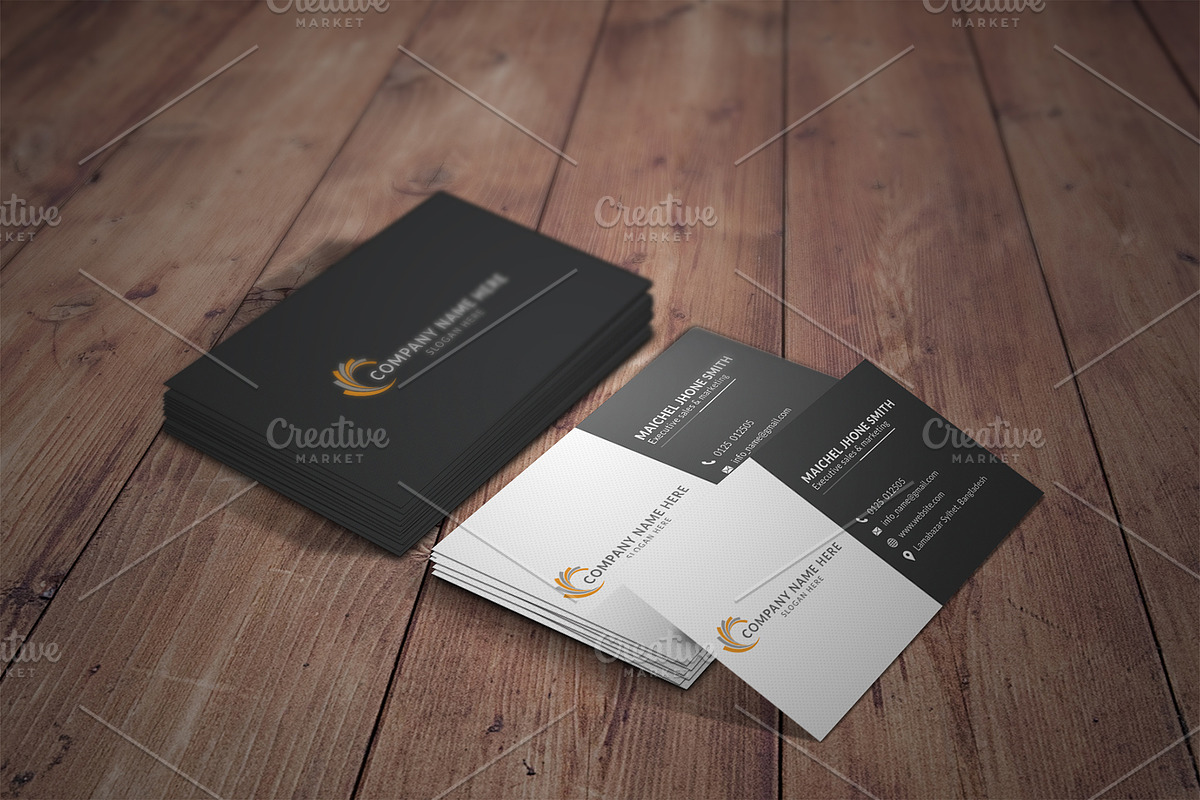 Simple_Minimal_Business_Card in Business Card Templates - product preview 8